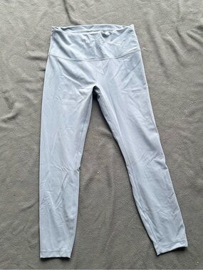 lululemon athletica woman’s Pale Blue Performance Leggings